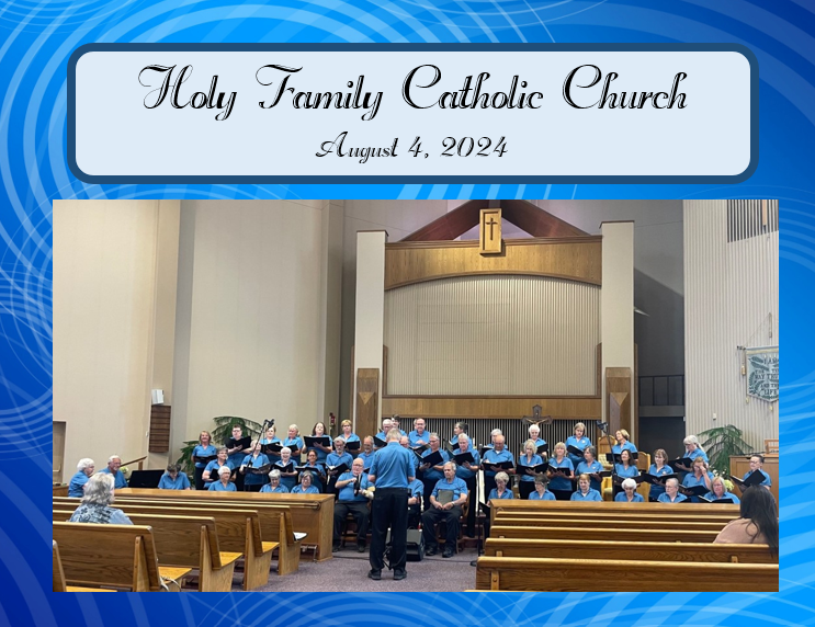 Holy Family Catholic Church 8/4/24 01